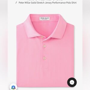 Peter Millar Vibrant Pink Polo Shirt